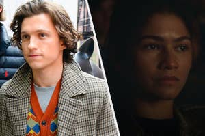 Tom Holland and Rue 