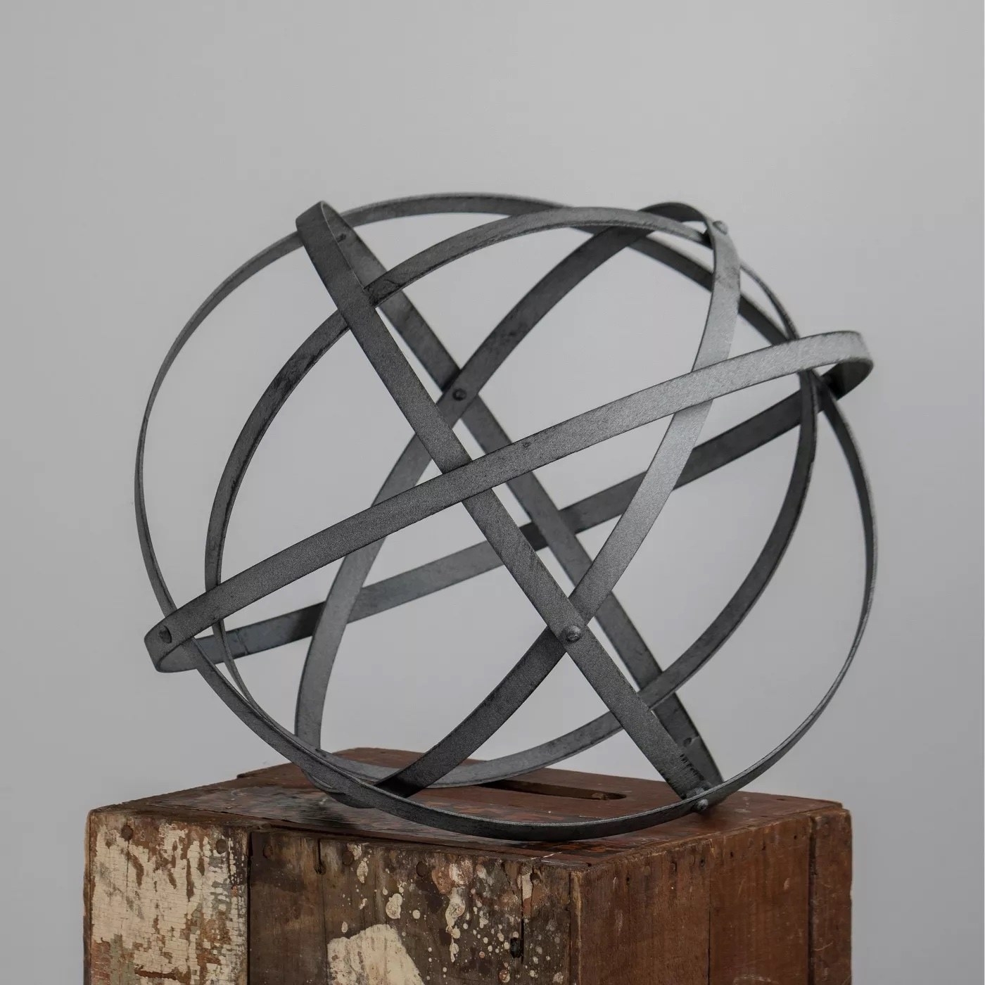 a decorative sphere sculpture