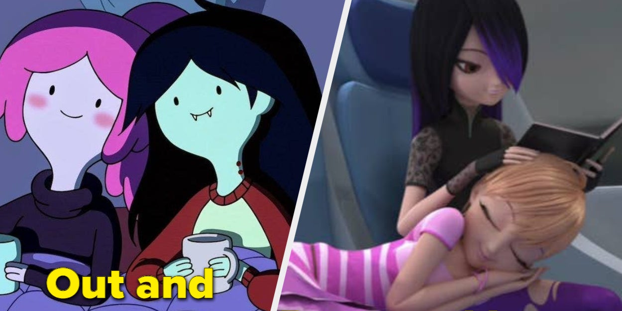 Adventure Time's Marceline and Princess Bubblegum Help Cartoon Network  Celebrate 'Happy Pride