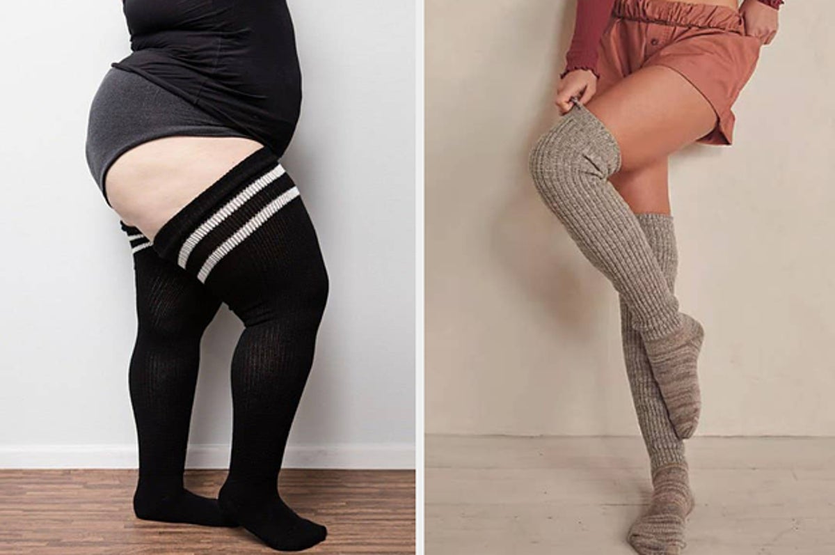 13 Best Thigh-High Socks To Give Your Legs A Warm Hug