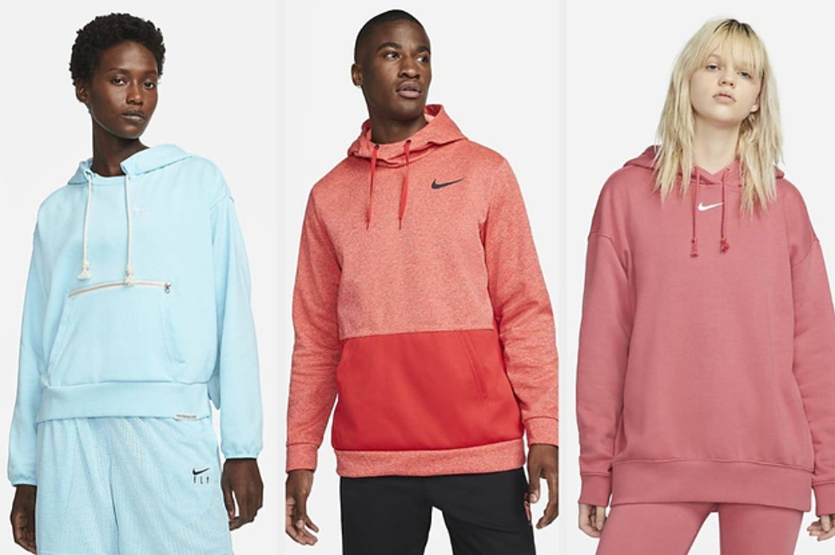 Hoodies and sweatshirts Nike Dri-FIT Hoodie Orange