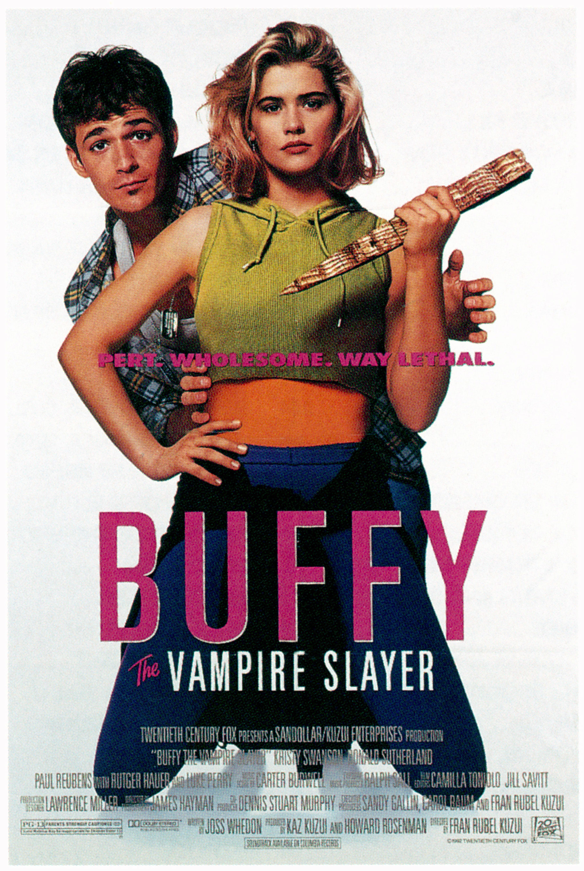 The movie poster for Buffy the Vampire Slayer