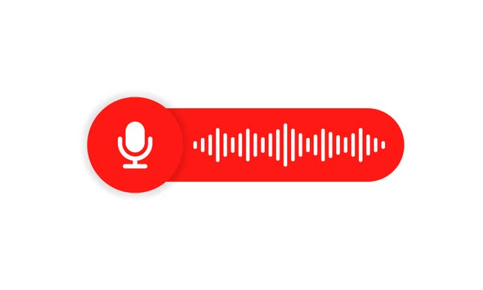 Voice message icon