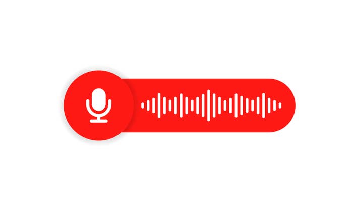 Voice message icon