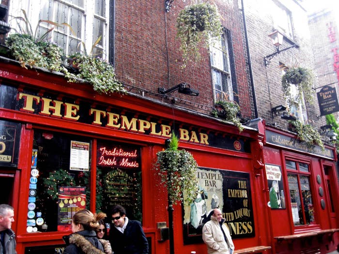 Temple Bar in Dublin.