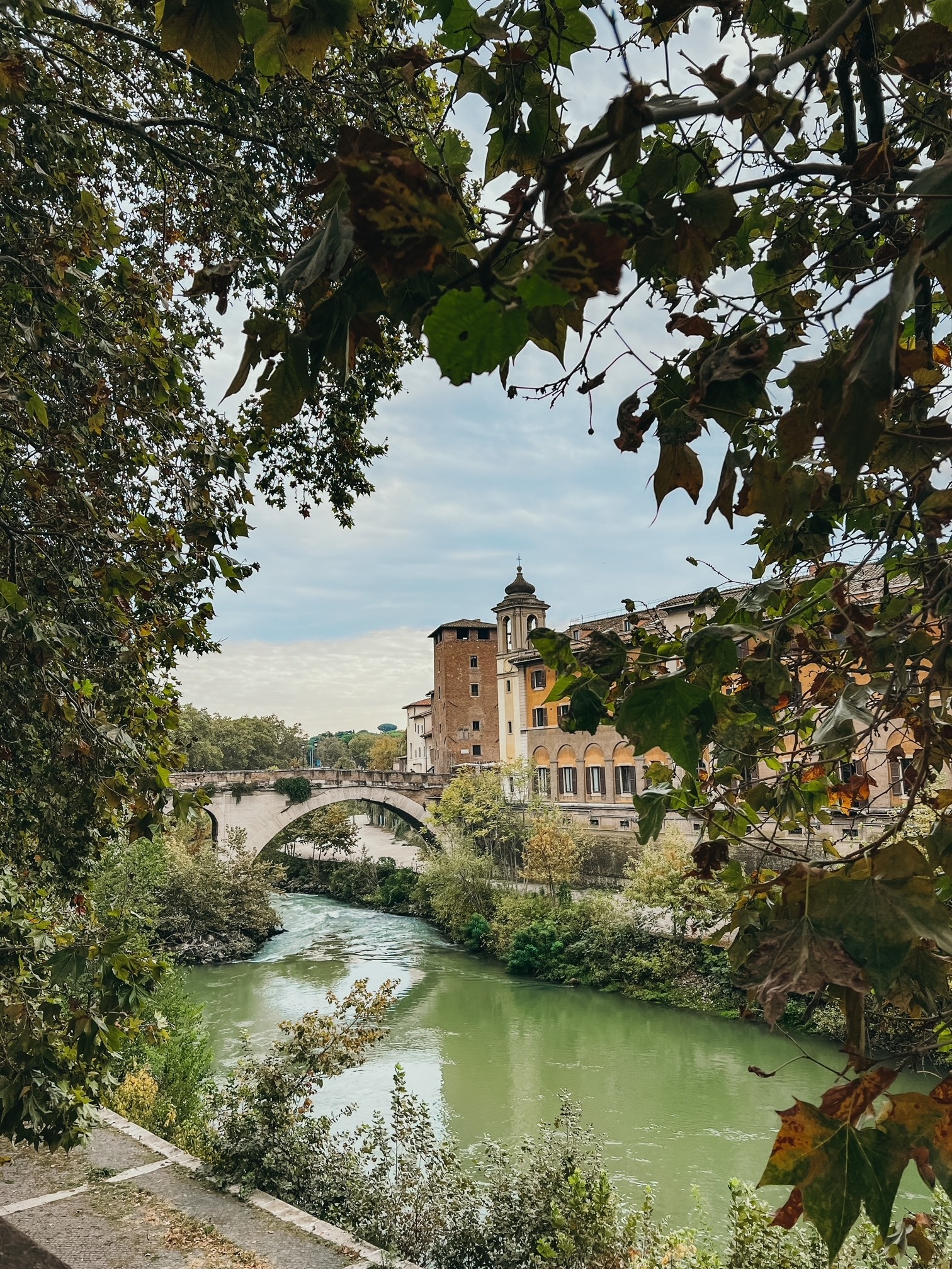 Rome during the fall.