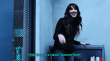 &quot;THAT is such a classic Spencer line!&quot;