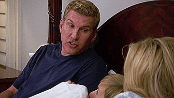 Todd Chrisley saying &quot;Snitches get stitches&quot;