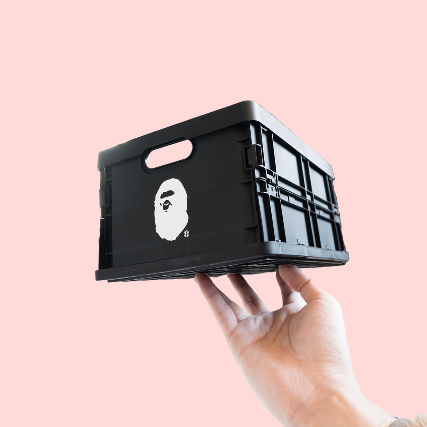 Bape Box 10個smart 4月号bape整理収納コンテナボックス ケース