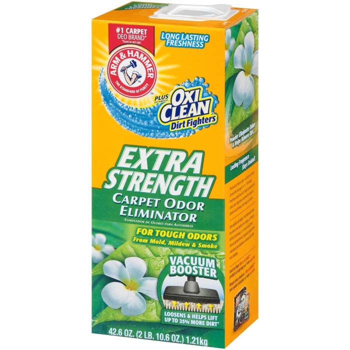 The container  of odor eliminator