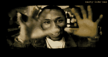 Mos Def in various frames of his music video