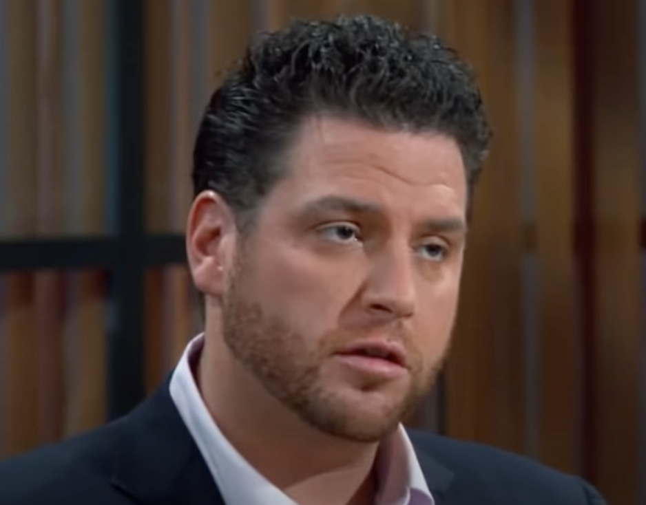 Scott Conant stares blankly ahead