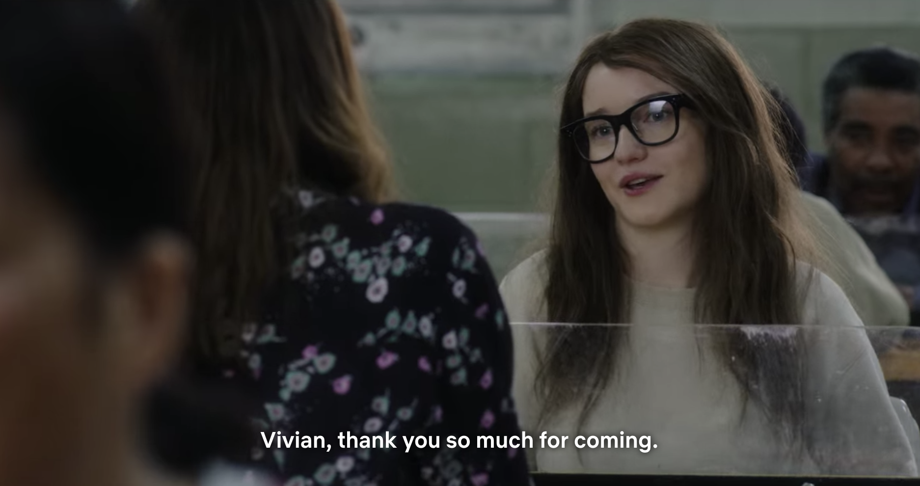 Vivian meeting Anna in prison