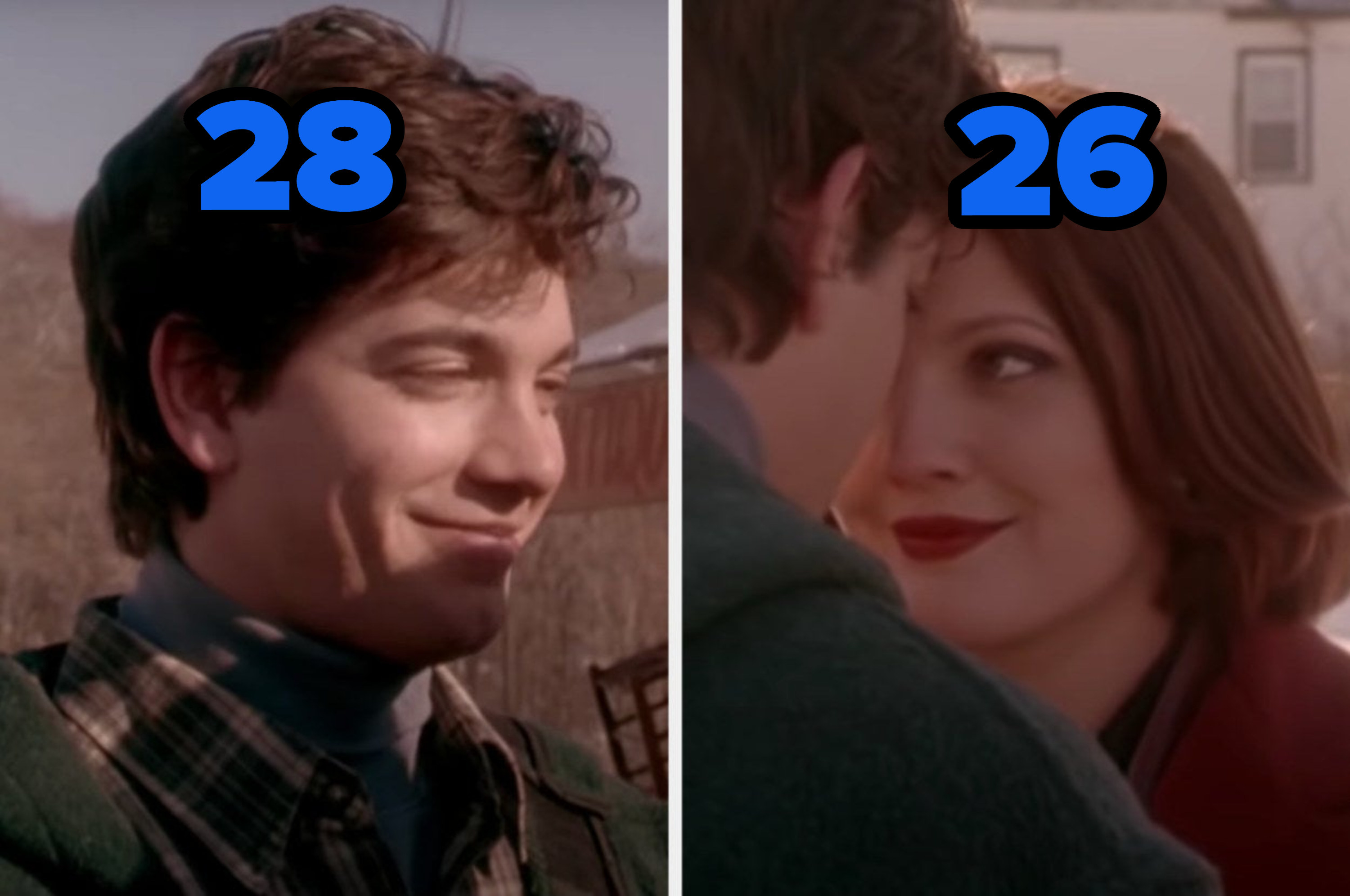 A scene of Adam and Drew from the movie