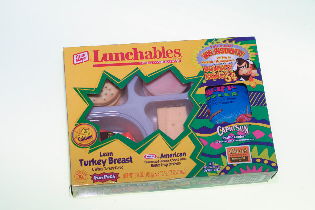 Lunchables box from 2001