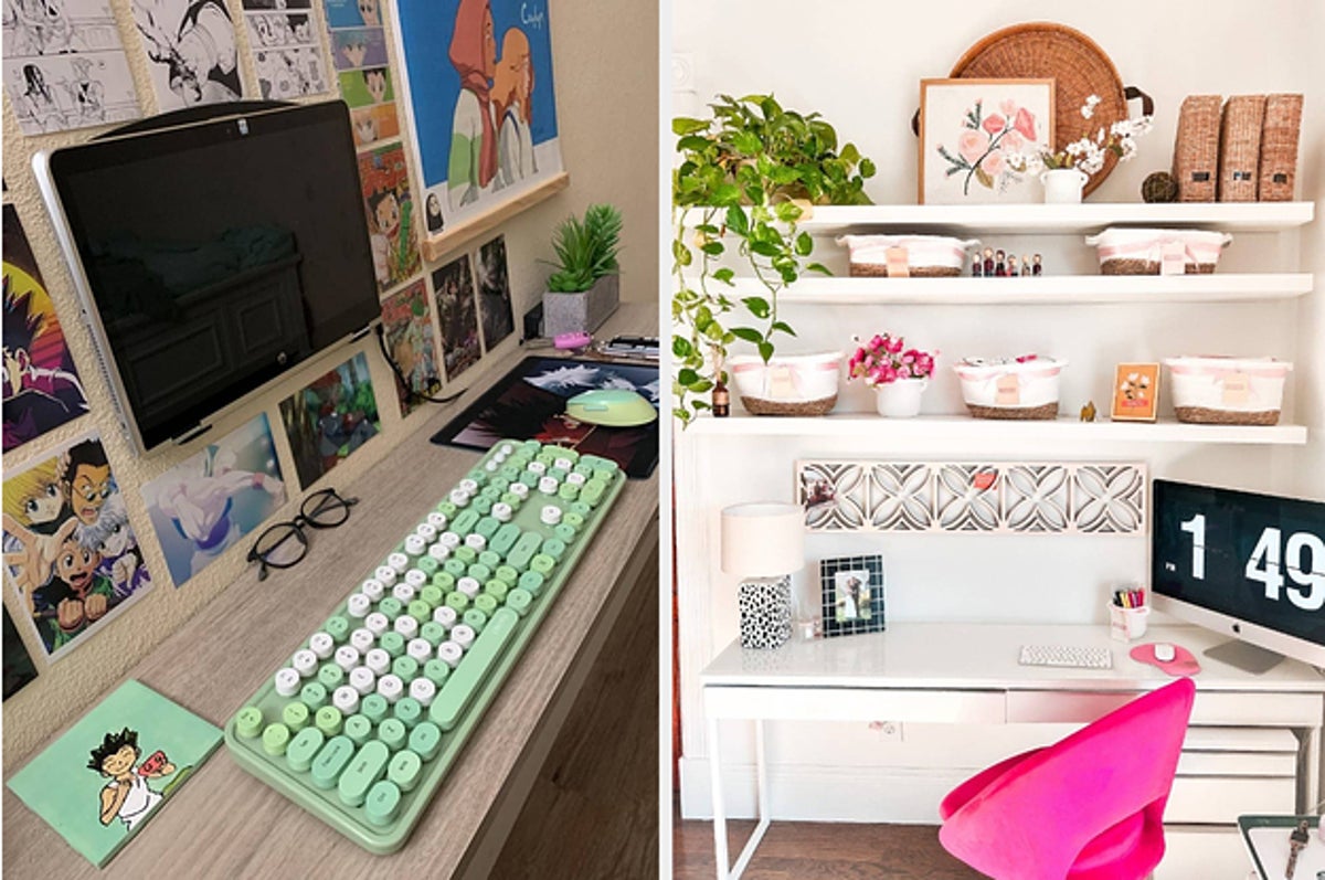 30 Home Desk Decor Ideas To Upgrade Your Aesthetic