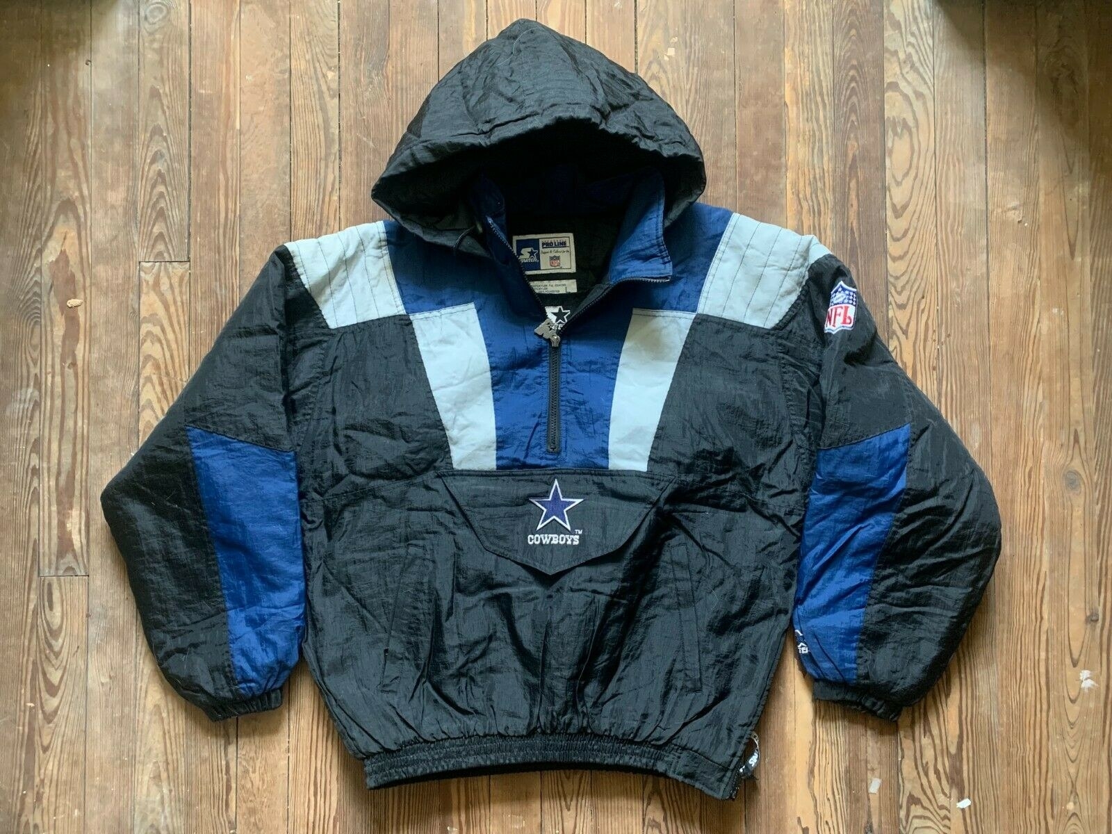 Vintage Dallas Cowboys Jacket 90s Starter Anorak NFL Grail 