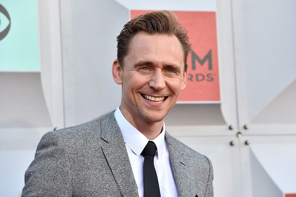 Tom Hiddleston smiling