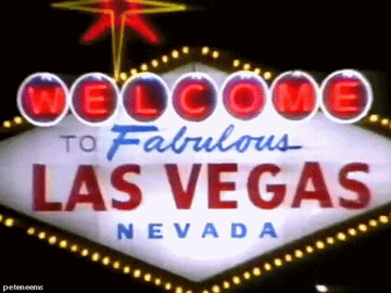 A glowing sign that reads &quot;Welcome To Fabulous Las Vegas Nevada&quot;