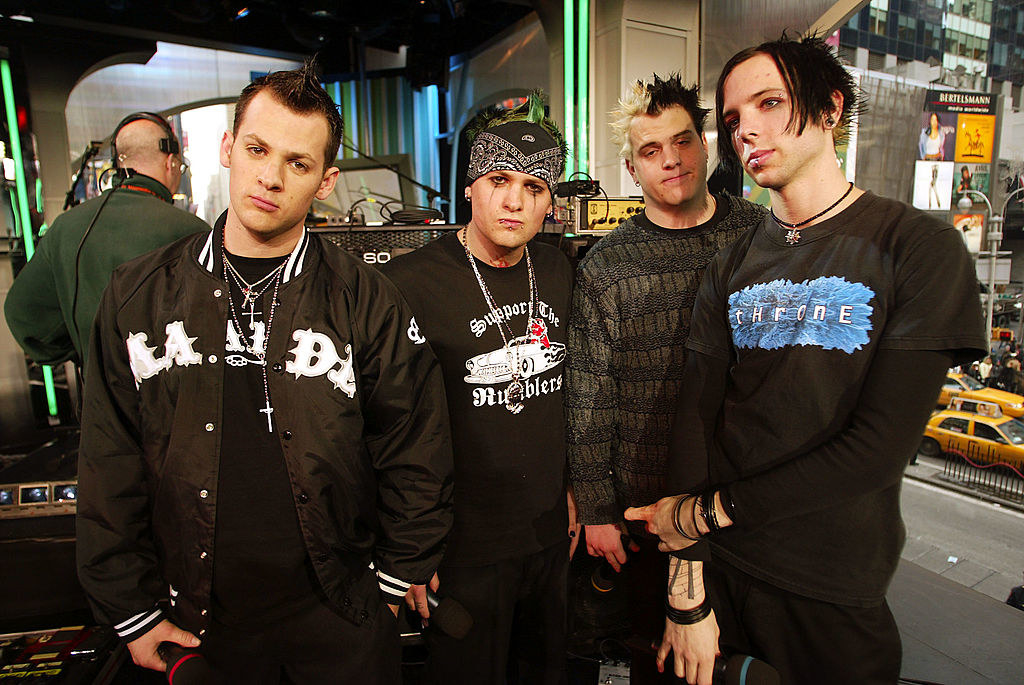 good charlotte is frowning