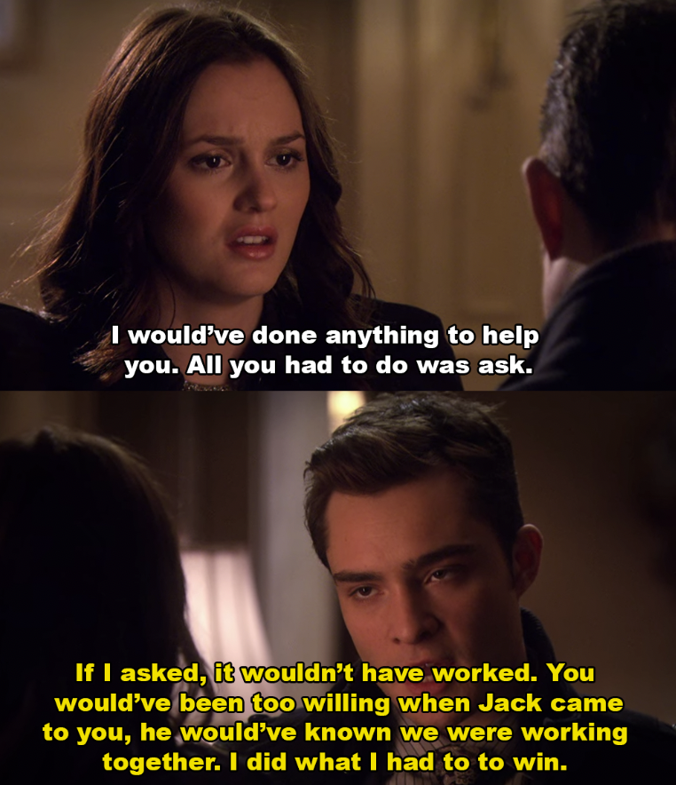 Chuck trades Blair for a hotel