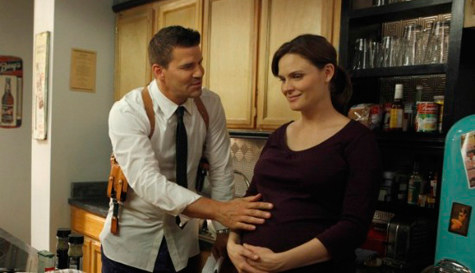 flash forward to Bones and Booth having a baby together