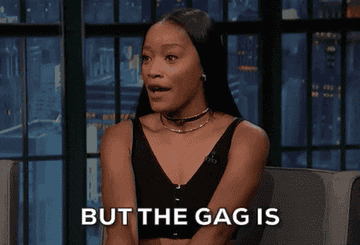 Keke Palmer says her iconic line, &quot;But the gag is&quot; on &quot;Late Night with Seth Meyers&quot;