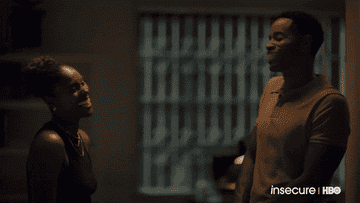 Issa and Lawrence laughing on &quot;Insecure&quot;
