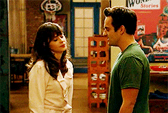 Nick grabbing Jess and spinning her into a kiss on &quot;New Girl&quot;