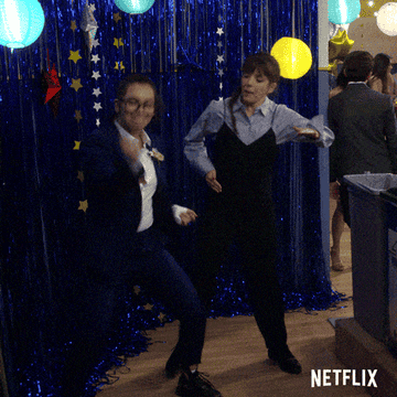 Elena and Syd dancing together on &quot;One Day At A Time&quot;