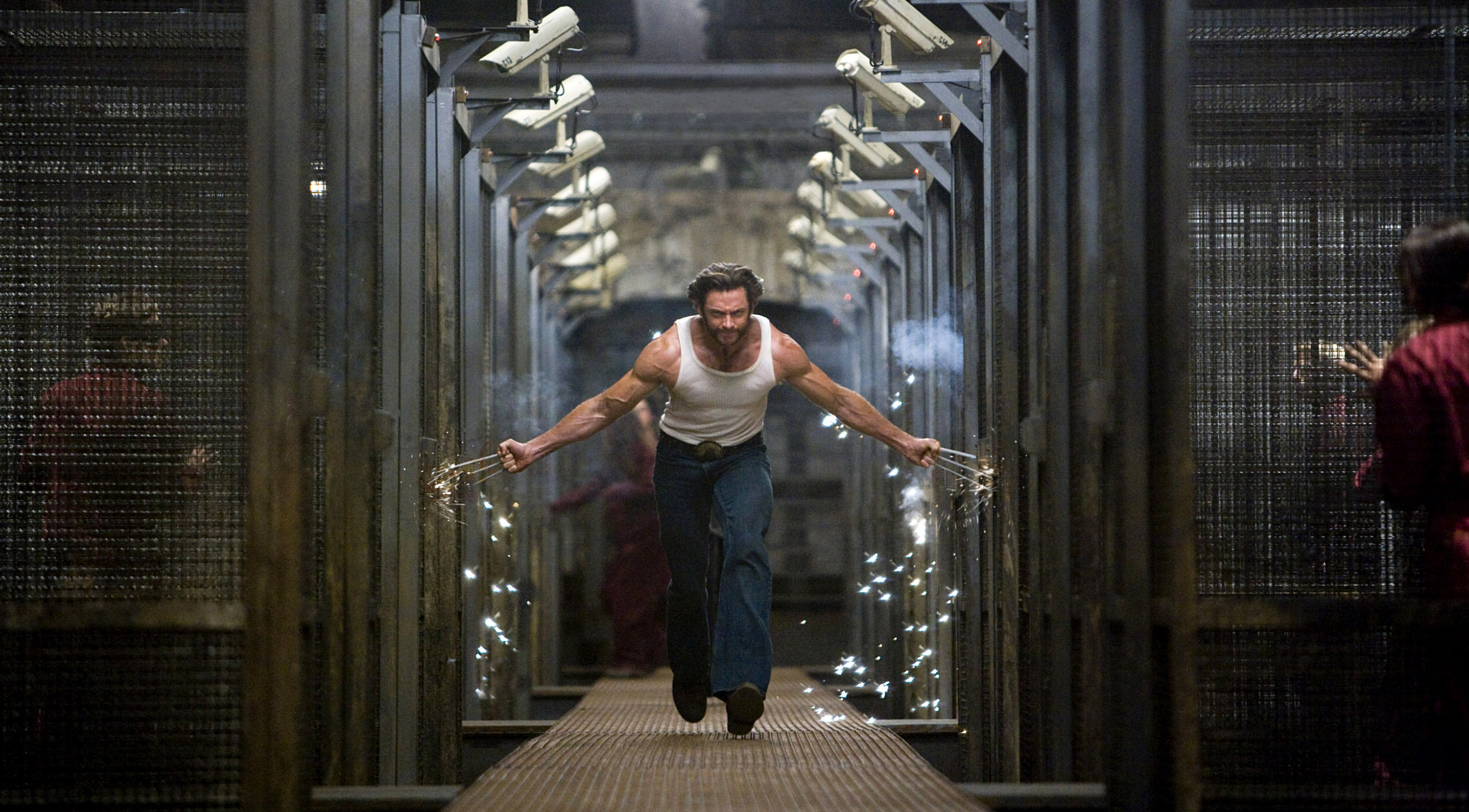Wolverine running in &quot;X-Men Origins: Wolverine&quot;
