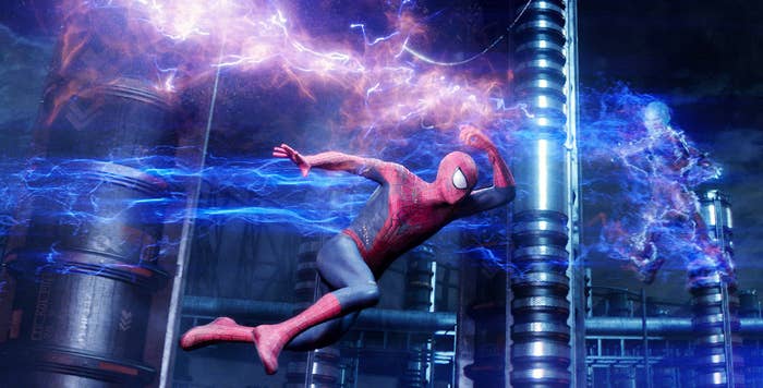 Spider-Man running in &quot;The Amazing Spider-Man 2&quot;