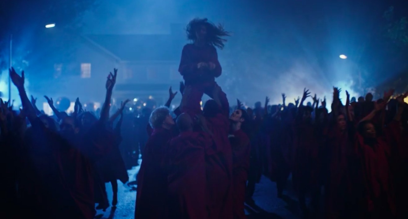 Screenshot from the &quot;All For Us&quot; sequence in Euphoria