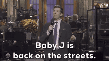 约翰说“婴儿streets" J回来了;