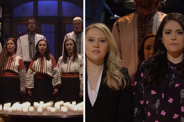 "SNL" Paid Tribute To The Ukrainian People With A Poignant Cold Open - BuzzFeed News