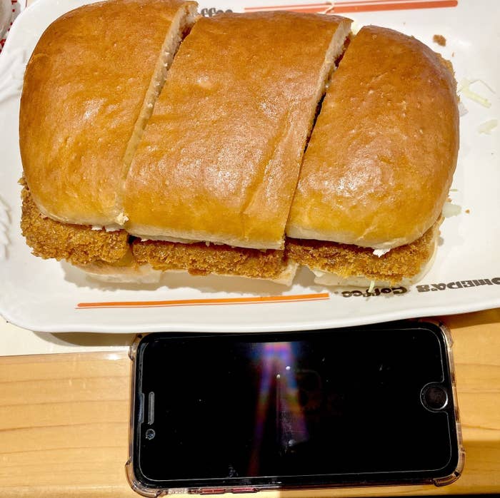 コメダ珈琲店のオススメのフードメニュー「カツパン」