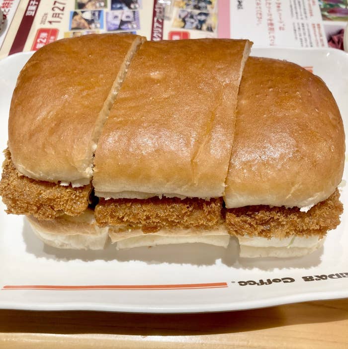 コメダ珈琲店のオススメのフードメニュー「カツパン」