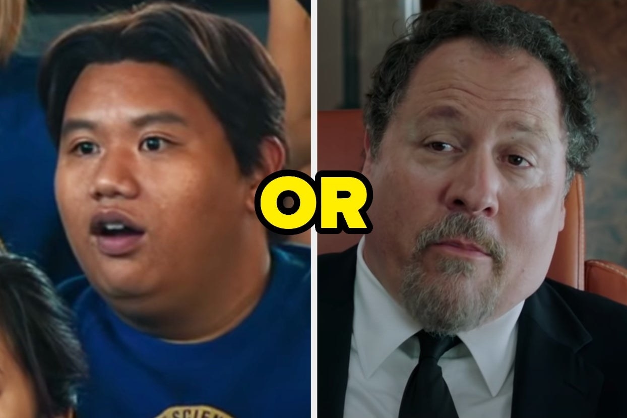 Ned from Spider man and Happy Hogan from the MCU