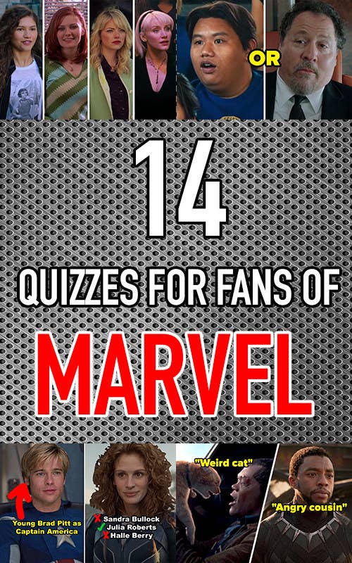 14 quizzes for fans of Marvel