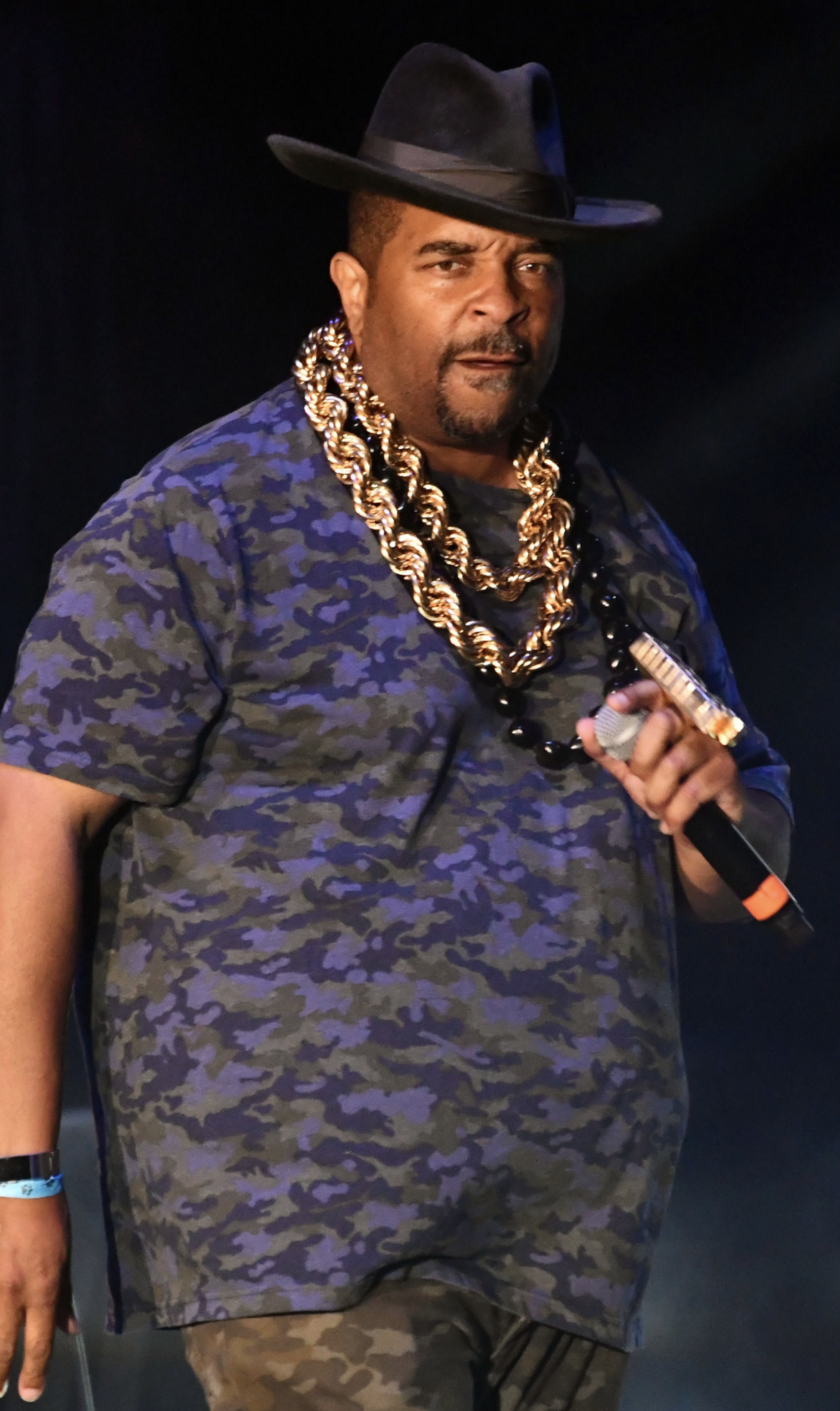 Sir Mix-a-Lot performing on stage in California