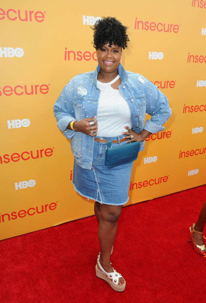 Natasha at the &quot;Insecure&quot; Bloc Party in 2018