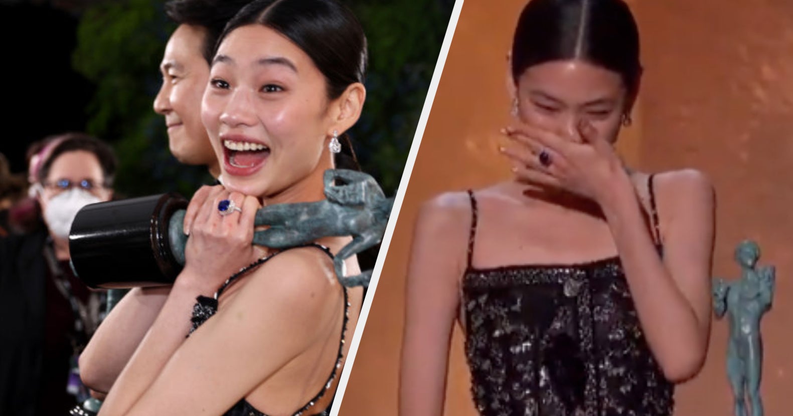 Both Of The "Squid Game" Leads Won Big At The SAG Awards Last Night, And I'm Beaming From Ear To Ear