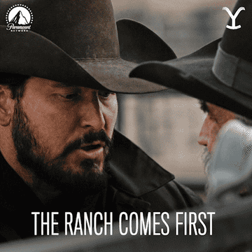 A Scene From Yellowstone Where One of the Characters Says The Ranch Comes First