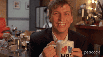 Kenneth from &quot;30 Rock&quot; is cracked out on coffee