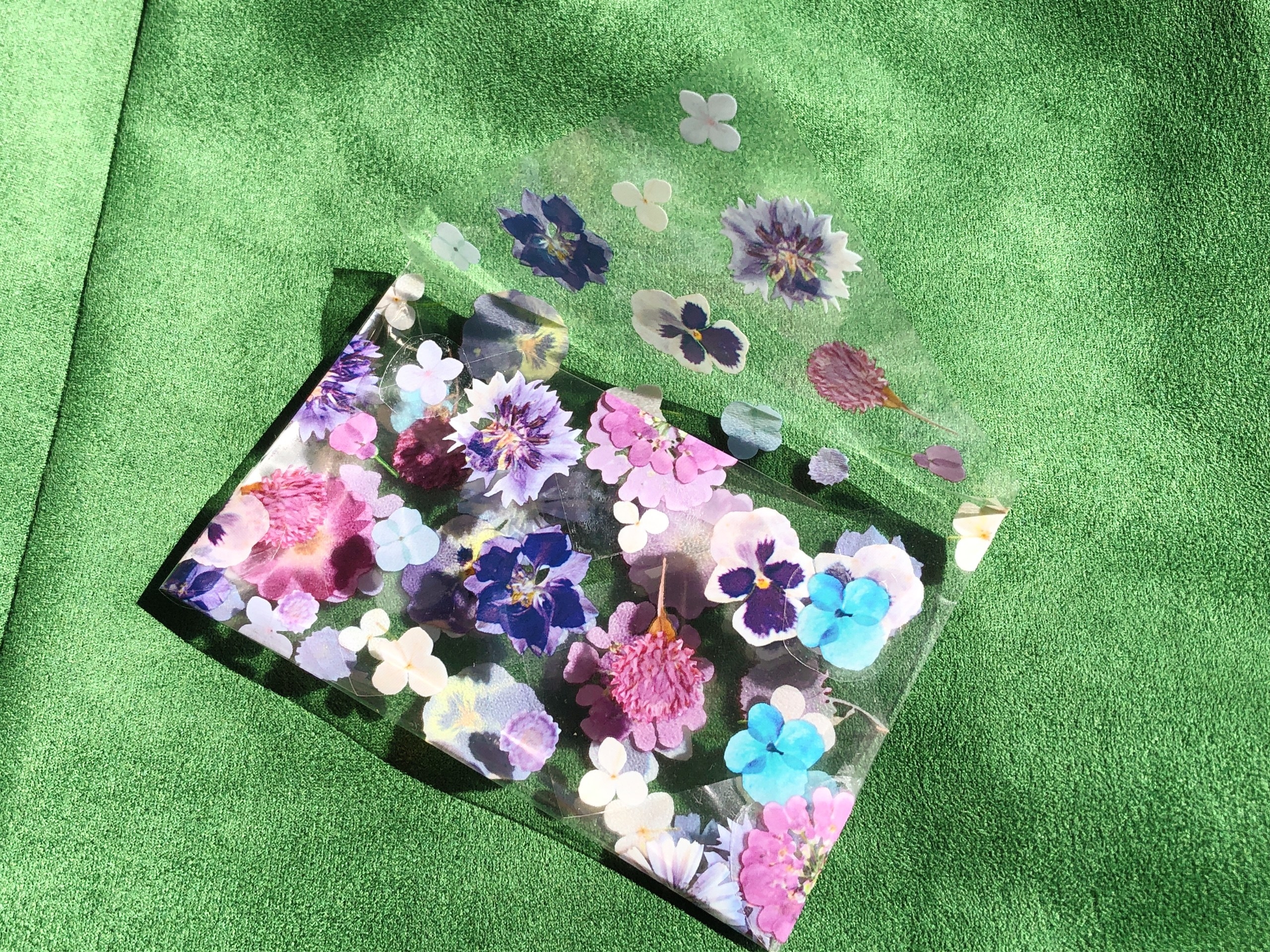 当店在庫してます フレークシール 花びら 花柄 セリア Allofinek Ma