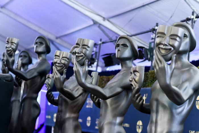 The statuettes at the SAGs