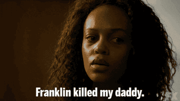 A woman says &quot;Franklin killed my daddy&quot;