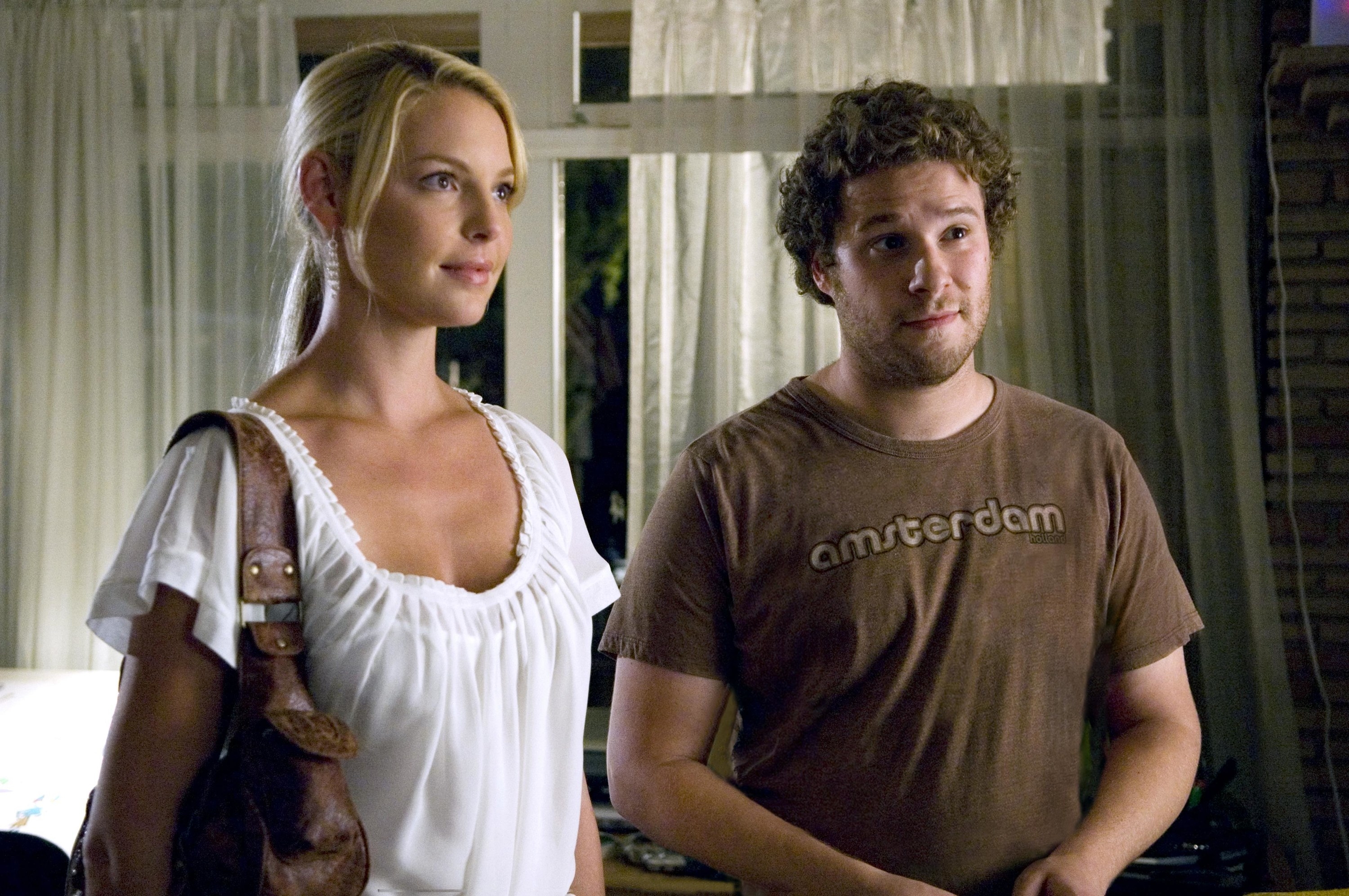 Katherine Heigl and Seth Rogen in “Knocked Up”