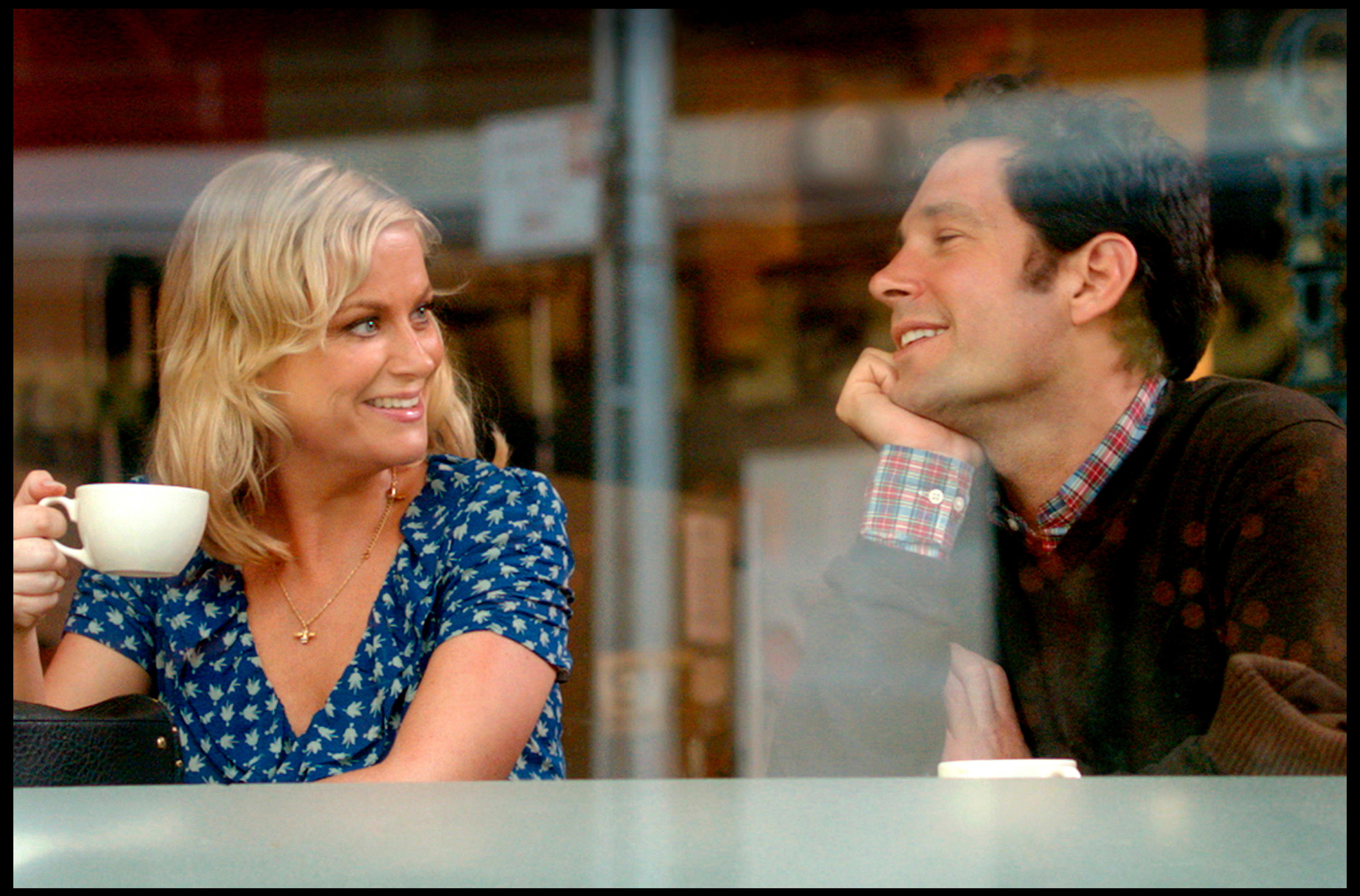 Amy Poehler and Paul Rudd in “They Came Together”