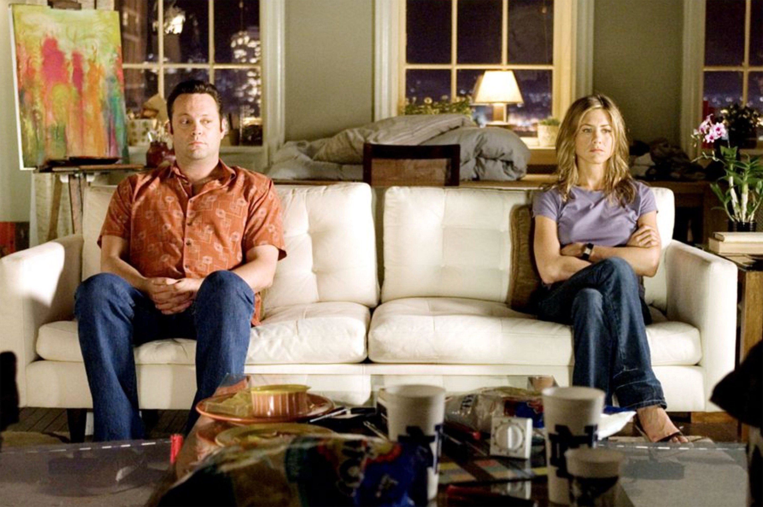 Jennifer Aniston and Vince Vaughn in “The Break Up”